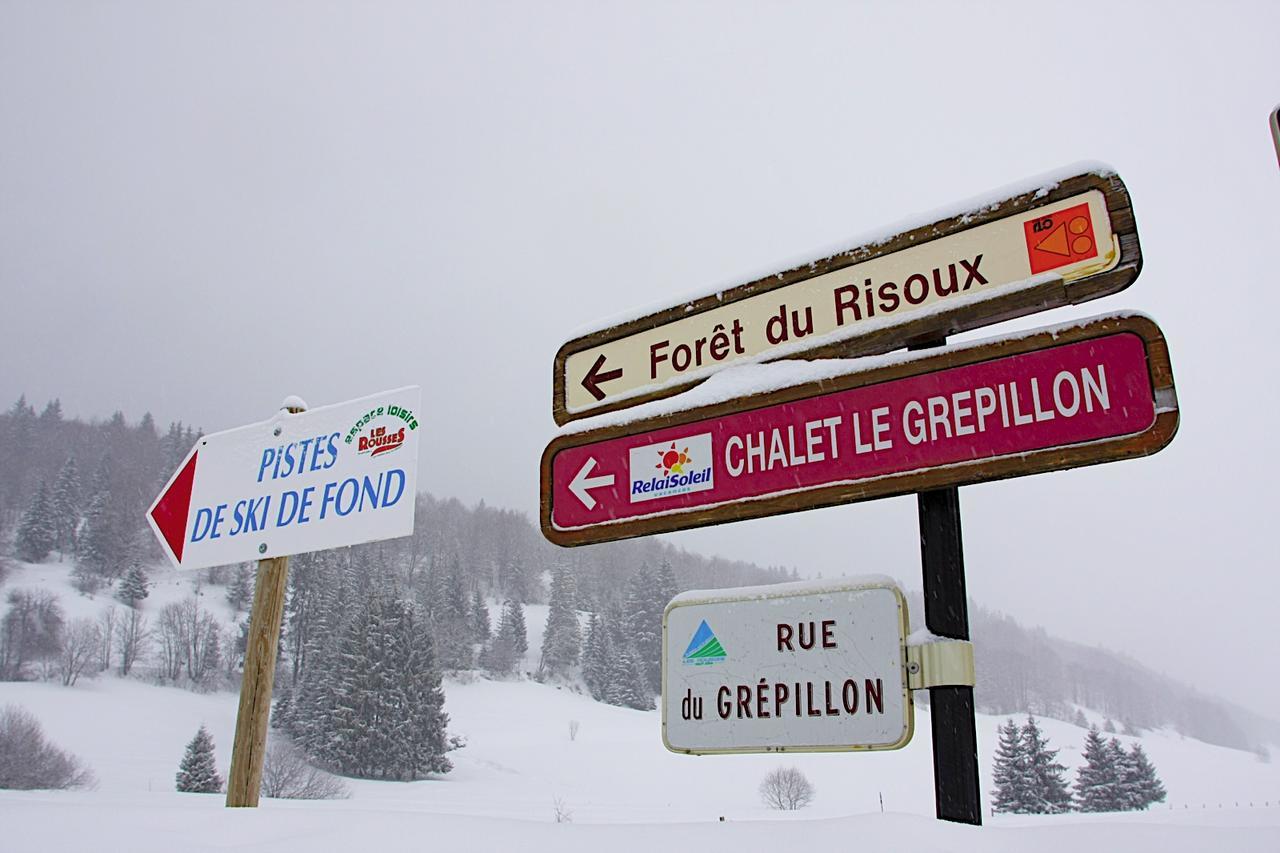 Village Vacances Le Grepillon Les Rousses Eksteriør billede